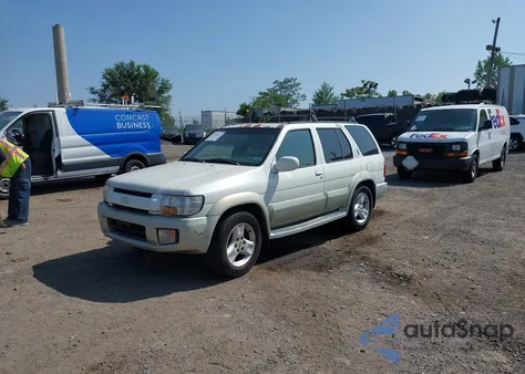 2003 Infiniti Qx4 Luxury from USA, damaged, VIN JNRDR09Y43W304160